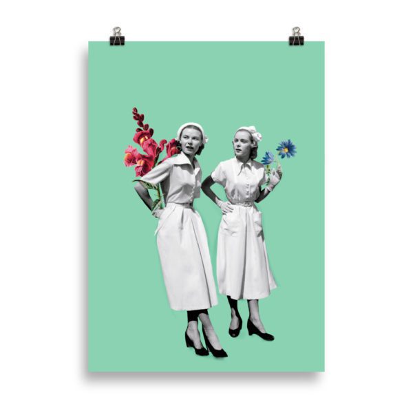 laminas decoración Lámina enfermeras posters 4