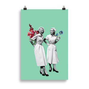 laminas decoración Lámina enfermeras posters