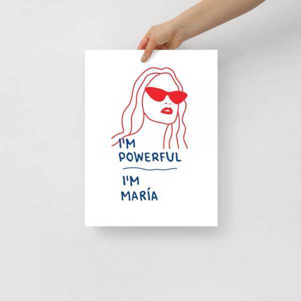 laminas decoración Lámina personalizable im powerful posters
