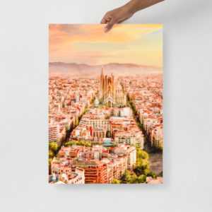 laminas decoración Lámina Barcelona posters