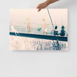 laminas decoración Pescando sueños posters